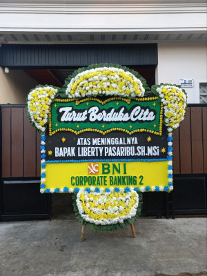 Papan Bunga Duka di Tebet Timur