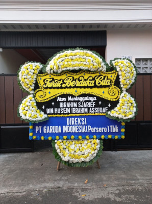 Papan Bunga Duka di Tebet Timur